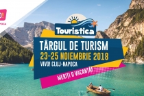 Târgul de Turism Touristica Cluj, in perioada 23-25 noiembrie  2018